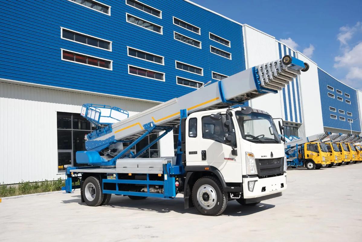 永嘉县出租云梯车高空作业车 建筑垃圾搬运